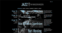 Desktop Screenshot of jazzinwageningen.com